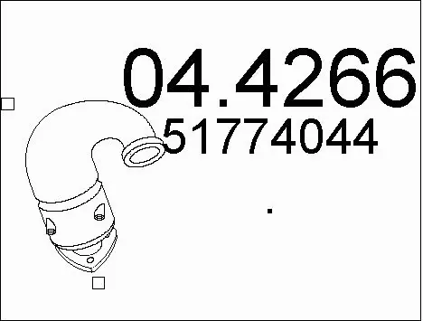 Catalytic Converter (04.4266)