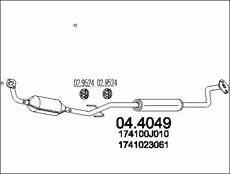 Catalytic Converter (04.4049)