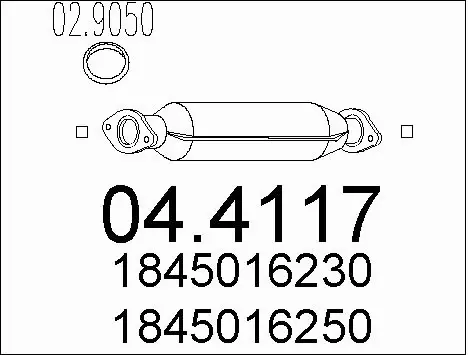 Catalytic Converter (04.4117)