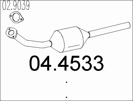 Catalytic Converter (04.4543)