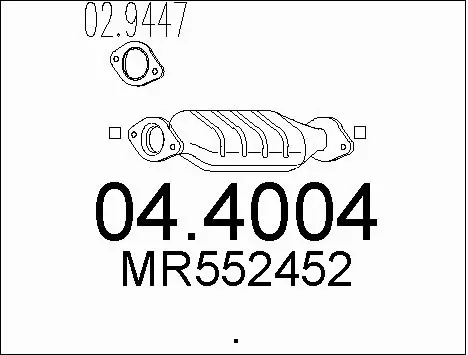 Catalytic Converter (04.4004)