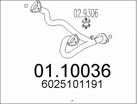 Exhaust Pipe (01.10036)