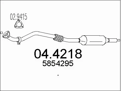 Catalytic Converter (04.4218)