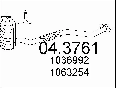Catalytic Converter (04.3761)