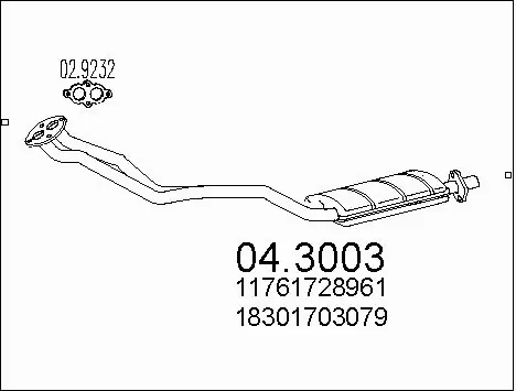 Catalytic Converter (04.3003)