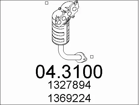Catalytic Converter (04.3100)