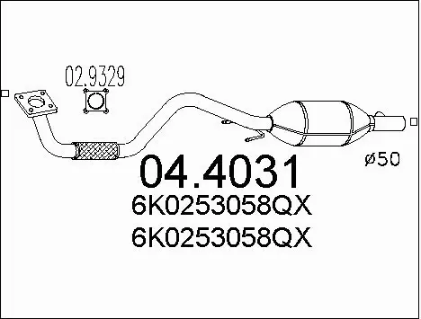 Catalytic Converter (04.4031)