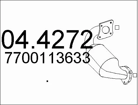 Catalytic Converter (04.4272)