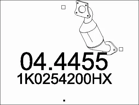 Catalytic Converter (04.4455)