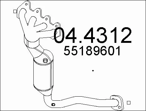 Catalytic Converter (04.4312)