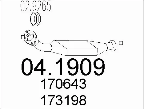 Catalytic Converter (04.1909)