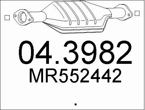 Catalytic Converter (04.3982)