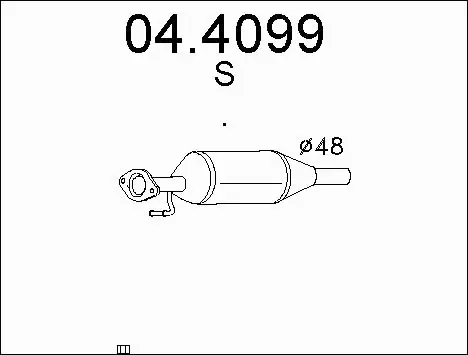 Catalytic Converter (04.4099)