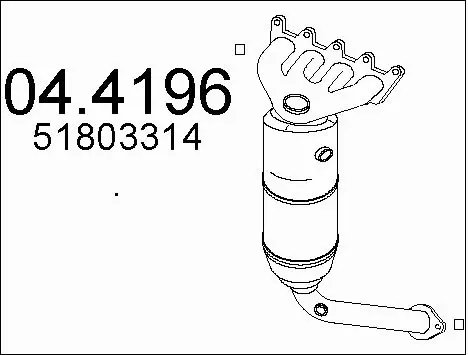 Catalytic Converter (04.4196)