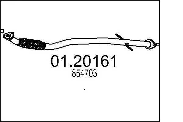 Exhaust Pipe (01.20161)