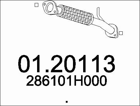 Exhaust Pipe (01.20113)