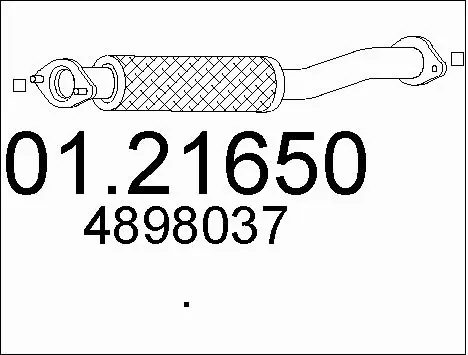 Exhaust Pipe (01.21650)