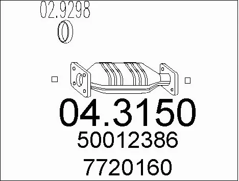 Catalytic Converter (04.3150)