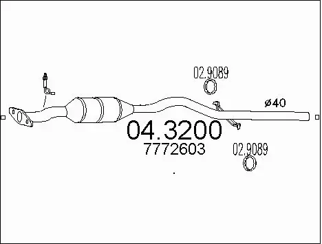 Catalytic Converter (04.3200)