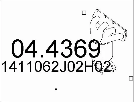Catalytic Converter (04.4369)
