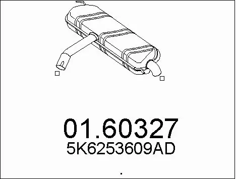Rear Muffler (01.60327)
