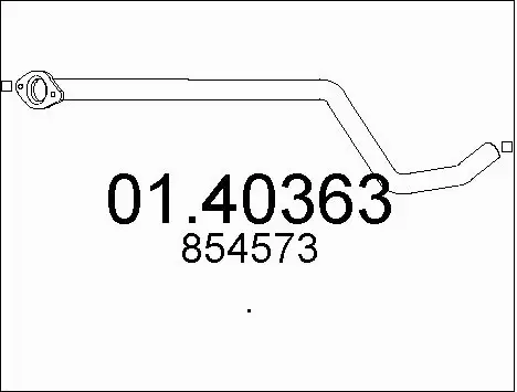 Exhaust Pipe (01.40363)