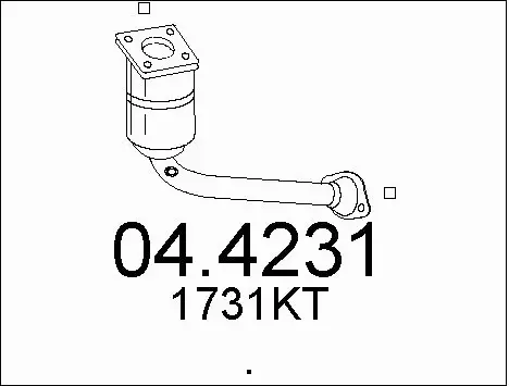 Catalytic Converter (04.4231)