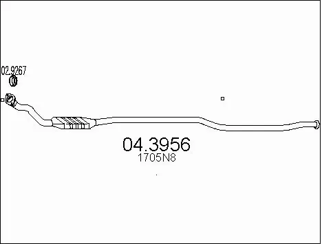 Catalytic Converter (04.3956)