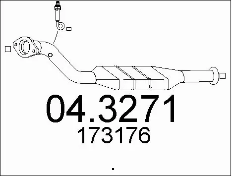Catalytic Converter (04.3271)