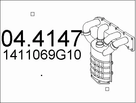 Catalytic Converter (04.4147)