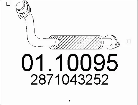 Exhaust Pipe (01.10095)