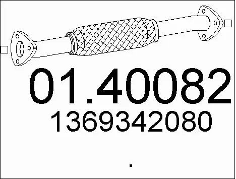 Exhaust Pipe (01.40082)