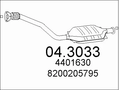 Catalytic Converter (04.3033)