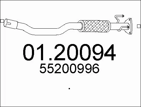 Exhaust Pipe (01.20094)