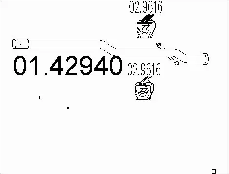 Exhaust Pipe (01.42940)