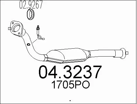 Catalytic Converter (04.3237)