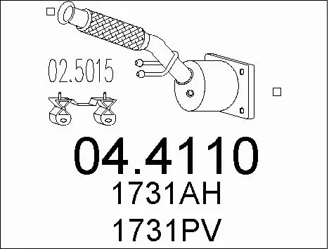 Catalytic Converter (04.4110)