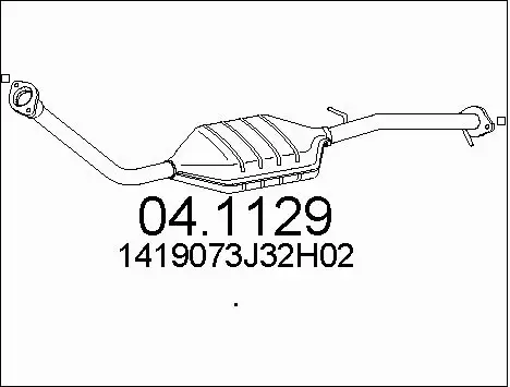 Catalytic Converter (04.1129)