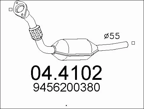 Catalytic Converter (04.4102)