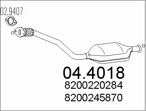 Catalytic Converter (04.4018)