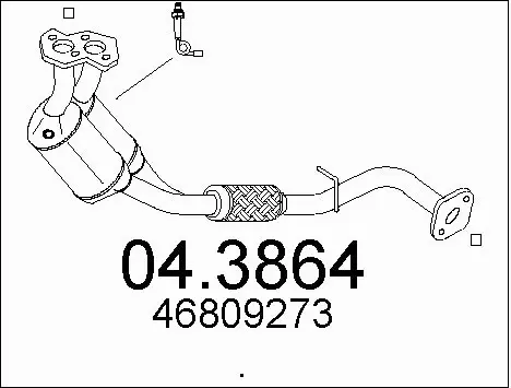 Catalytic Converter (04.3864)