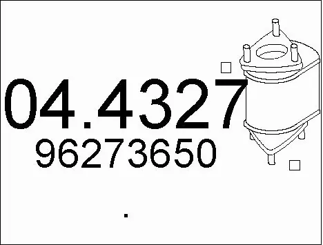 Catalytic Converter (04.4327)