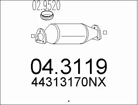 Catalytic Converter (04.3119)