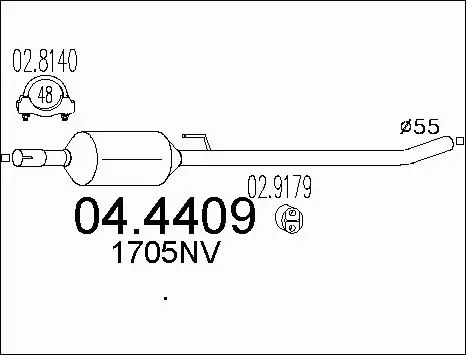 Catalytic Converter (04.4409)