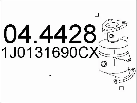 Catalytic Converter (04.4428)