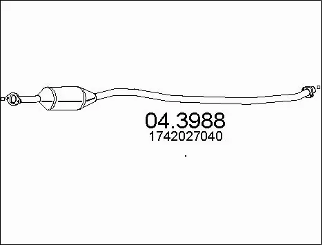 Catalytic Converter (04.3988)
