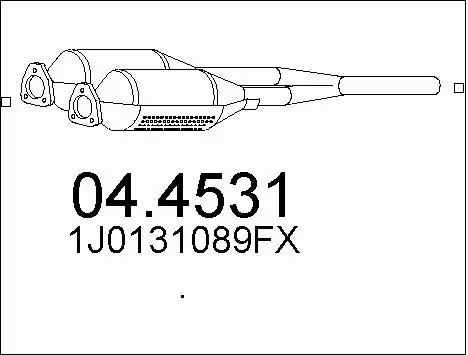Catalytic Converter (04.4531)