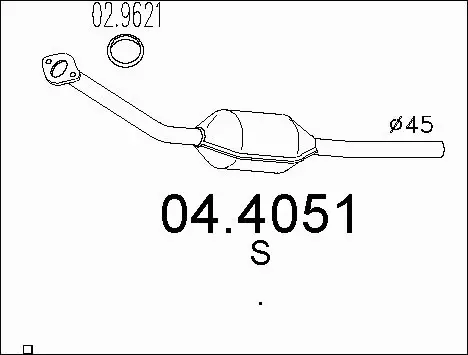 Catalytic Converter (04.4051)