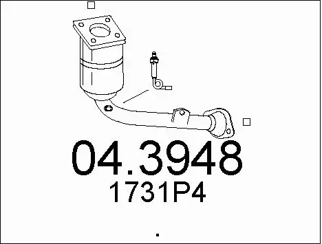 Catalytic Converter (04.3948)