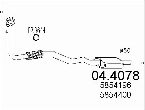 Catalytic Converter (04.4078)